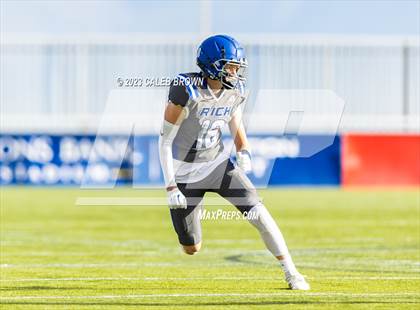 Thumbnail 3 in Water Canyon vs Rich (UHSAA 8-player Semifinal) photogallery.