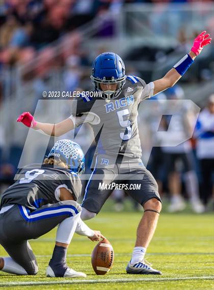Thumbnail 1 in Water Canyon vs Rich (UHSAA 8-player Semifinal) photogallery.