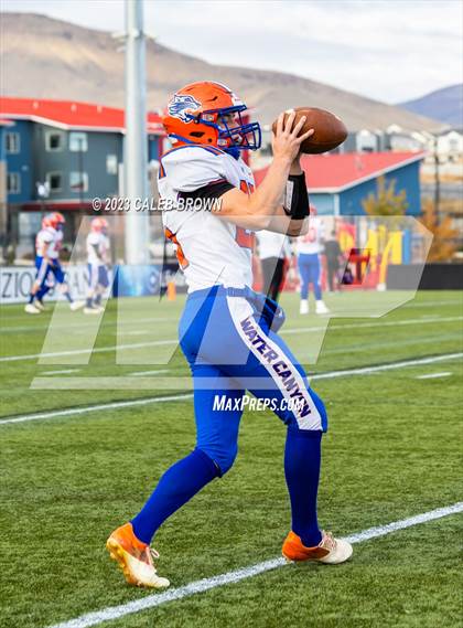 Thumbnail 1 in Water Canyon vs Rich (UHSAA 8-player Semifinal) photogallery.