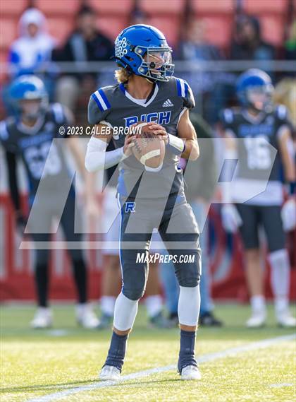 Thumbnail 3 in Water Canyon vs Rich (UHSAA 8-player Semifinal) photogallery.
