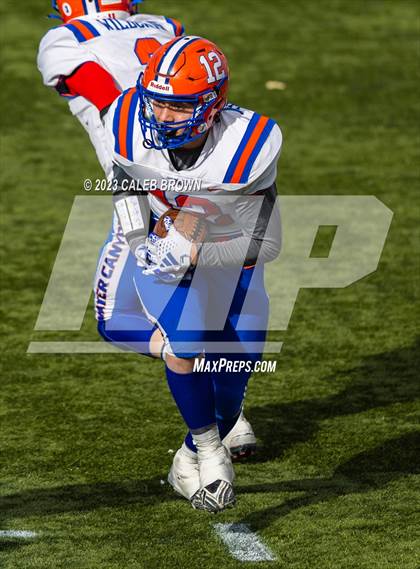 Thumbnail 3 in Water Canyon vs Rich (UHSAA 8-player Semifinal) photogallery.
