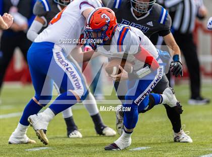 Thumbnail 1 in Water Canyon vs Rich (UHSAA 8-player Semifinal) photogallery.