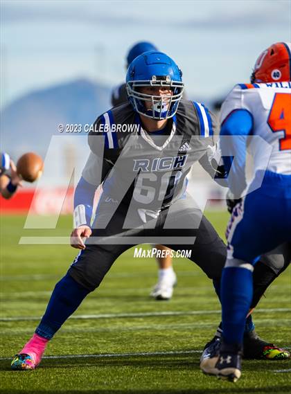 Thumbnail 3 in Water Canyon vs Rich (UHSAA 8-player Semifinal) photogallery.
