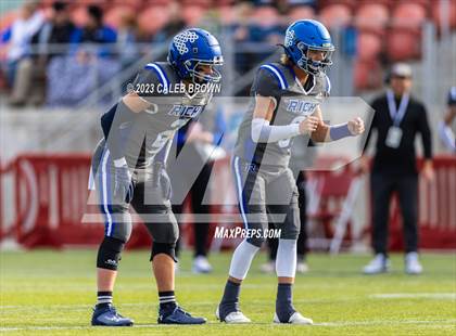 Thumbnail 3 in Water Canyon vs Rich (UHSAA 8-player Semifinal) photogallery.