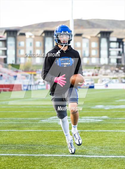 Thumbnail 1 in Water Canyon vs Rich (UHSAA 8-player Semifinal) photogallery.