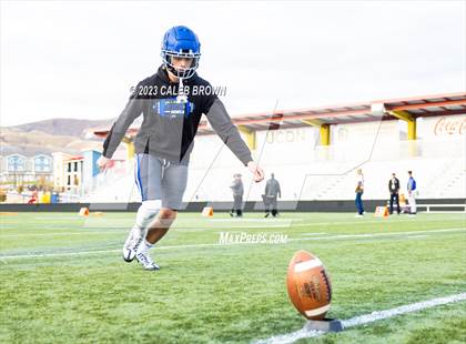 Thumbnail 1 in Water Canyon vs Rich (UHSAA 8-player Semifinal) photogallery.