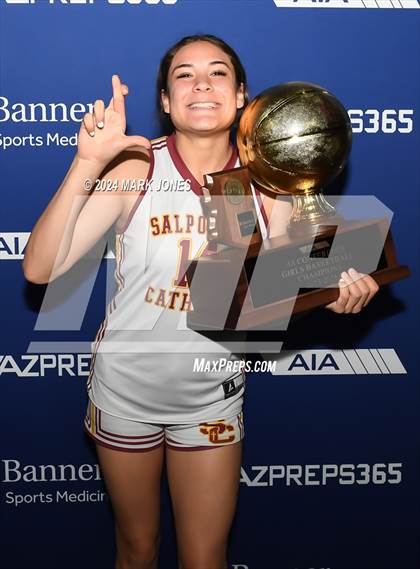 Thumbnail 3 in Mesquite vs. Salpointe Catholic (AIA 4A Final - Awards) photogallery.