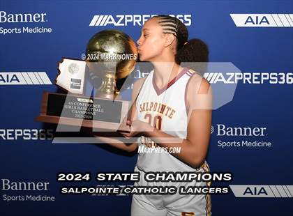 Thumbnail 1 in Mesquite vs. Salpointe Catholic (AIA 4A Final - Awards) photogallery.