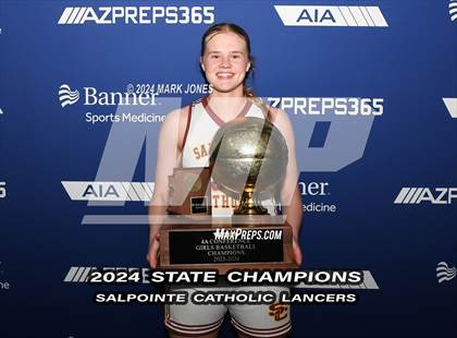 Thumbnail 3 in Mesquite vs. Salpointe Catholic (AIA 4A Final - Awards) photogallery.