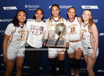 Thumbnail 3 in Mesquite vs. Salpointe Catholic (AIA 4A Final - Awards) photogallery.