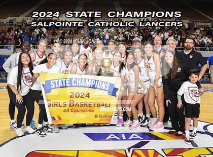 Thumbnail 3 in Mesquite vs. Salpointe Catholic (AIA 4A Final - Awards) photogallery.