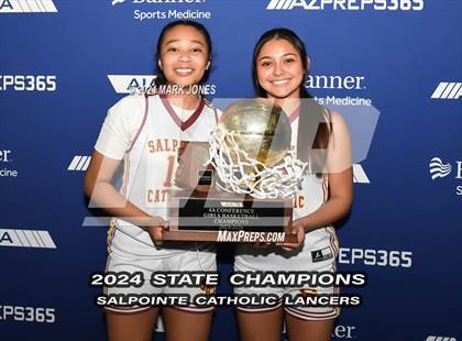Thumbnail 2 in Mesquite vs. Salpointe Catholic (AIA 4A Final - Awards) photogallery.