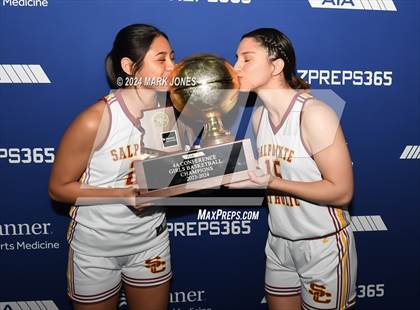 Thumbnail 2 in Mesquite vs. Salpointe Catholic (AIA 4A Final - Awards) photogallery.