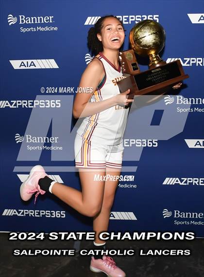 Thumbnail 3 in Mesquite vs. Salpointe Catholic (AIA 4A Final - Awards) photogallery.