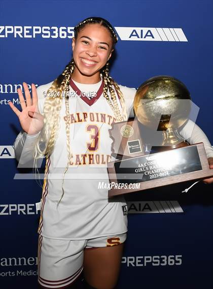 Thumbnail 2 in Mesquite vs. Salpointe Catholic (AIA 4A Final - Awards) photogallery.