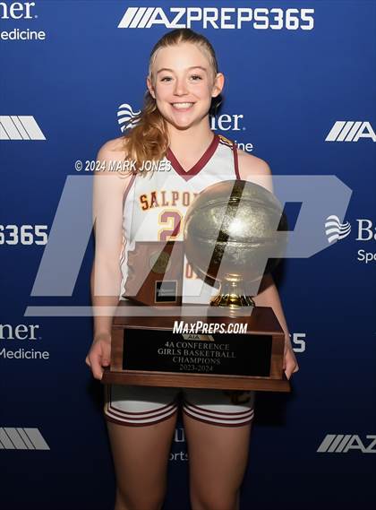 Thumbnail 2 in Mesquite vs. Salpointe Catholic (AIA 4A Final - Awards) photogallery.