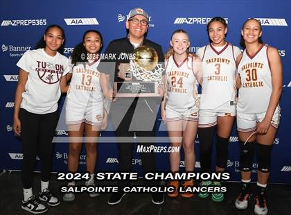 Thumbnail 3 in Mesquite vs. Salpointe Catholic (AIA 4A Final - Awards) photogallery.