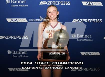 Thumbnail 2 in Mesquite vs. Salpointe Catholic (AIA 4A Final - Awards) photogallery.