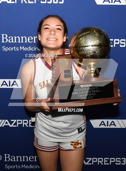 Thumbnail 2 in Mesquite vs. Salpointe Catholic (AIA 4A Final - Awards) photogallery.