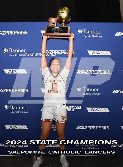 Thumbnail 3 in Mesquite vs. Salpointe Catholic (AIA 4A Final - Awards) photogallery.