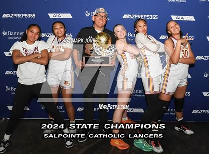 Thumbnail 3 in Mesquite vs. Salpointe Catholic (AIA 4A Final - Awards) photogallery.