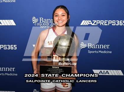 Thumbnail 2 in Mesquite vs. Salpointe Catholic (AIA 4A Final - Awards) photogallery.