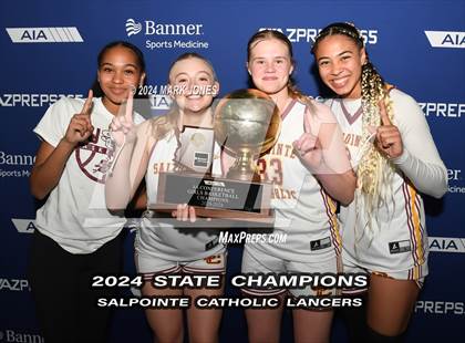 Thumbnail 3 in Mesquite vs. Salpointe Catholic (AIA 4A Final - Awards) photogallery.