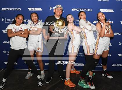 Thumbnail 2 in Mesquite vs. Salpointe Catholic (AIA 4A Final - Awards) photogallery.