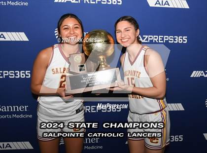 Thumbnail 1 in Mesquite vs. Salpointe Catholic (AIA 4A Final - Awards) photogallery.