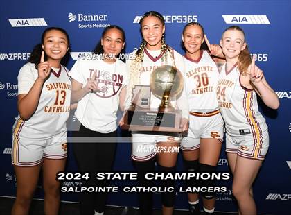 Thumbnail 3 in Mesquite vs. Salpointe Catholic (AIA 4A Final - Awards) photogallery.