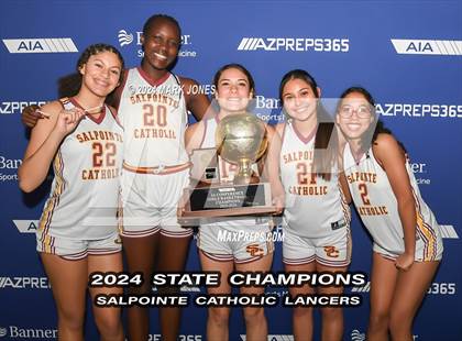 Thumbnail 1 in Mesquite vs. Salpointe Catholic (AIA 4A Final - Awards) photogallery.