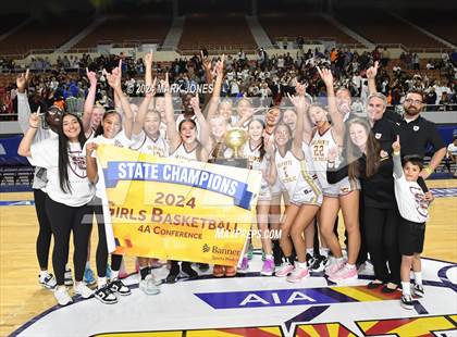 Thumbnail 3 in Mesquite vs. Salpointe Catholic (AIA 4A Final - Awards) photogallery.