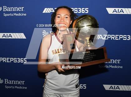 Thumbnail 2 in Mesquite vs. Salpointe Catholic (AIA 4A Final - Awards) photogallery.