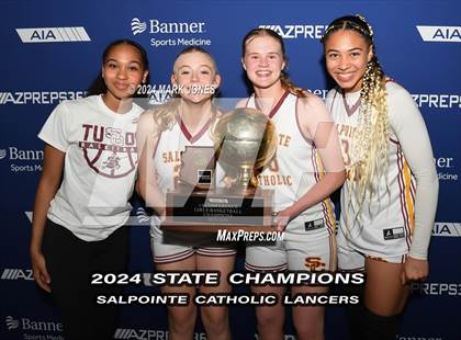 Thumbnail 1 in Mesquite vs. Salpointe Catholic (AIA 4A Final - Awards) photogallery.