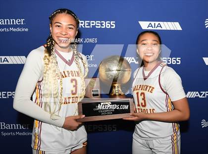 Thumbnail 1 in Mesquite vs. Salpointe Catholic (AIA 4A Final - Awards) photogallery.