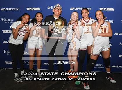 Thumbnail 1 in Mesquite vs. Salpointe Catholic (AIA 4A Final - Awards) photogallery.