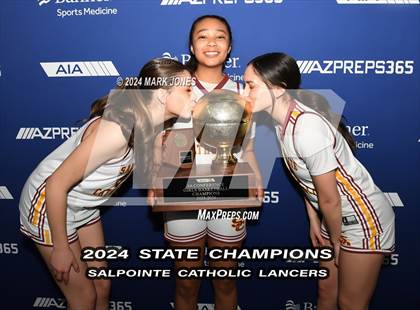 Thumbnail 3 in Mesquite vs. Salpointe Catholic (AIA 4A Final - Awards) photogallery.