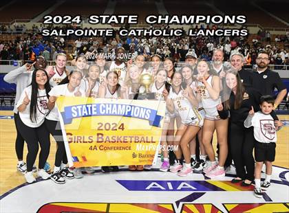 Thumbnail 2 in Mesquite vs. Salpointe Catholic (AIA 4A Final - Awards) photogallery.