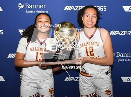 Thumbnail 2 in Mesquite vs. Salpointe Catholic (AIA 4A Final - Awards) photogallery.