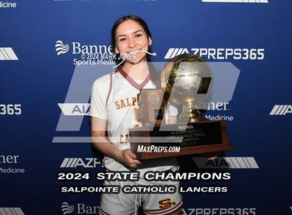 Thumbnail 3 in Mesquite vs. Salpointe Catholic (AIA 4A Final - Awards) photogallery.