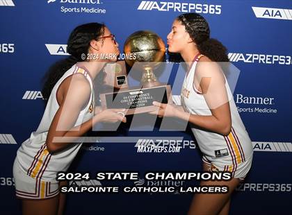 Thumbnail 2 in Mesquite vs. Salpointe Catholic (AIA 4A Final - Awards) photogallery.
