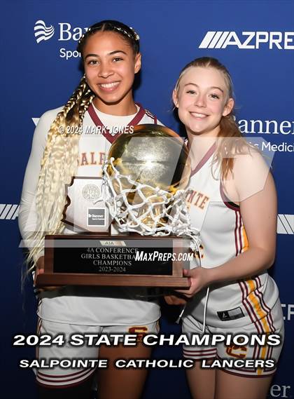 Thumbnail 2 in Mesquite vs. Salpointe Catholic (AIA 4A Final - Awards) photogallery.