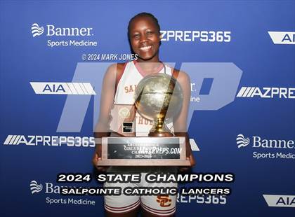Thumbnail 3 in Mesquite vs. Salpointe Catholic (AIA 4A Final - Awards) photogallery.