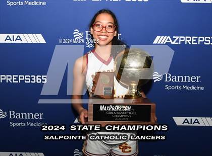 Thumbnail 2 in Mesquite vs. Salpointe Catholic (AIA 4A Final - Awards) photogallery.