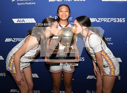 Thumbnail 2 in Mesquite vs. Salpointe Catholic (AIA 4A Final - Awards) photogallery.