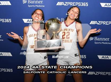 Thumbnail 3 in Mesquite vs. Salpointe Catholic (AIA 4A Final - Awards) photogallery.