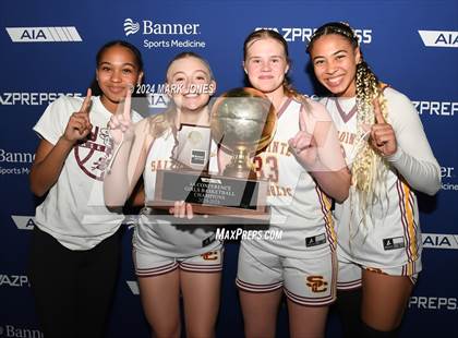 Thumbnail 2 in Mesquite vs. Salpointe Catholic (AIA 4A Final - Awards) photogallery.