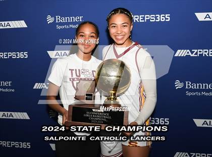 Thumbnail 2 in Mesquite vs. Salpointe Catholic (AIA 4A Final - Awards) photogallery.