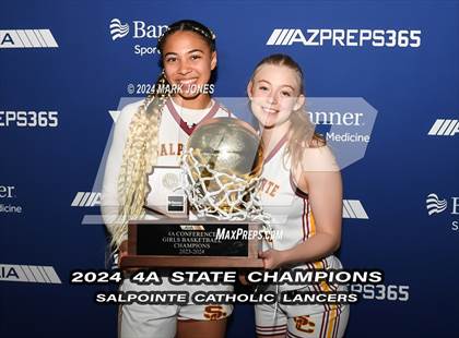 Thumbnail 2 in Mesquite vs. Salpointe Catholic (AIA 4A Final - Awards) photogallery.
