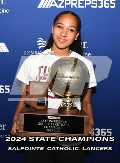 Thumbnail 2 in Mesquite vs. Salpointe Catholic (AIA 4A Final - Awards) photogallery.